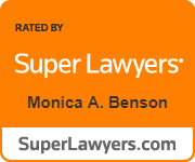 Rated By | super Lawyers | Monica A. Benson | SuperLawyers.com